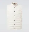 Brunello Cucinelli Nylon Down Vest In White
