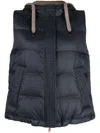 Brunello Cucinelli Padded Hooded Vest