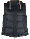 Brunello Cucinelli Padded Hooded Vest
