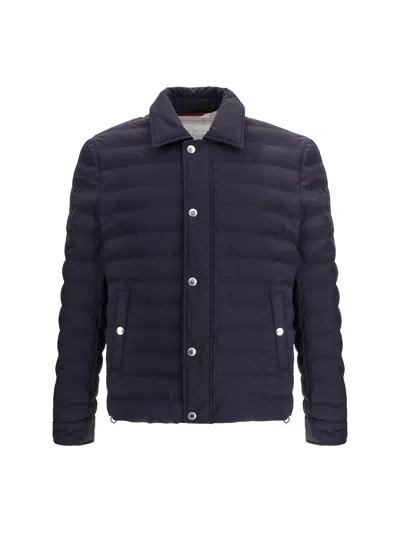 BRUNELLO CUCINELLI BRUNELLO CUCINELLI PADDED SHIRT JACKET