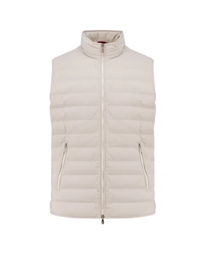 BRUNELLO CUCINELLI PADDED SLEEVELESS JACKET