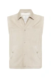Brunello Cucinelli Padded Vest In Rope