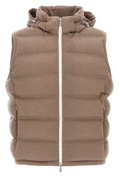 BRUNELLO CUCINELLI PADDED WOOL VEST
