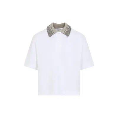 BRUNELLO CUCINELLI BRUNELLO CUCINELLI PAILLETTES POLO WOMEN