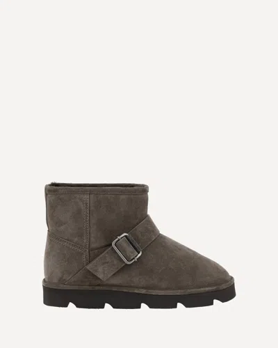 Brunello Cucinelli Pair Of Ankle Boots In Brown