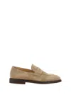 Brunello Cucinelli Midnight Blue Laced Up Shoes For Men From 24ss Collection