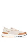 Brunello Cucinelli Pair Of Sneakers In Neutral