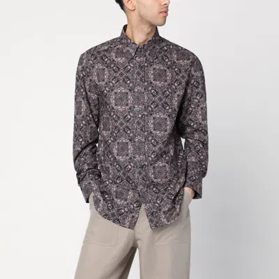 BRUNELLO CUCINELLI BRUNELLO CUCINELLI PAISLEY PRINT COTTON SHIRT
