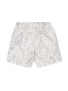 Brunello Cucinelli Paisley-print Swim Shorts In Neutrals