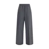 Brunello Cucinelli Palazzo Pants In Gray