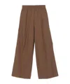 Brunello Cucinelli Palazzo Trousers In Green