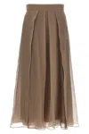 Brunello Cucinelli "paneled Circle" Skirt