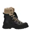 Brunello Cucinelli Panelled Ankle Boots In Black