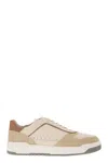 Brunello Cucinelli Man Sneakers Sand Size 7 Leather In Multi