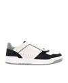 Brunello Cucinelli Panelled Low-top Sneakers In White