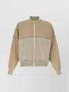 Brunello Cucinelli Panelled Sweatshirt With Ribbed Cuffs And Hem