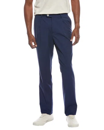 Brunello Cucinelli Pant In Blue