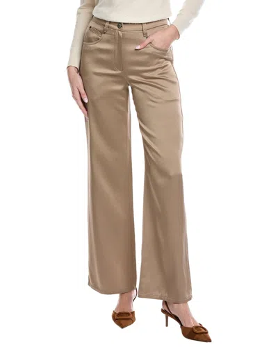 Brunello Cucinelli Pant In Brown