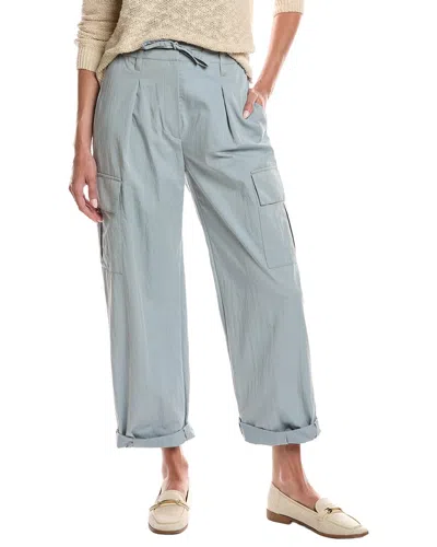 Brunello Cucinelli Straight-leg Cargo Trousers In Gray