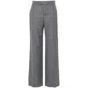 Brunello Cucinelli Striped Tailored Trousers In Gray