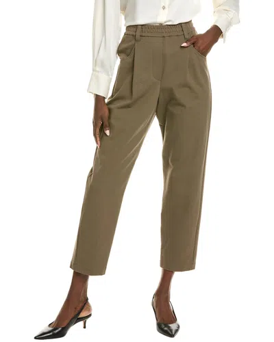 Brunello Cucinelli Pant In Green