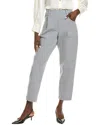 Brunello Cucinelli Linen-blend Pant In Grey
