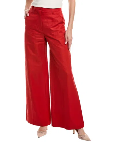 Brunello Cucinelli Pant In Red