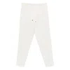 Brunello Cucinelli Drawstring Casual Pants In White