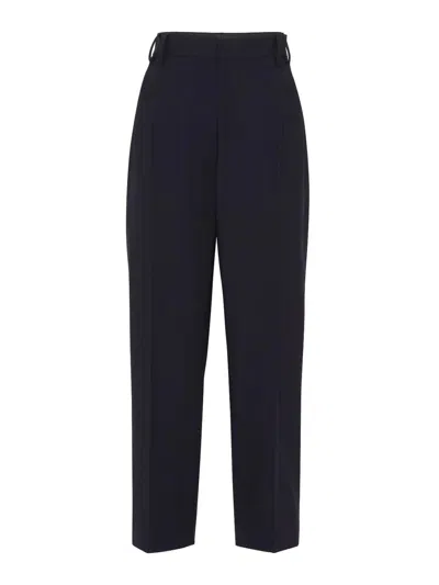 Brunello Cucinelli Slouchy Pants In Blue