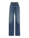 Brunello Cucinelli Women Denim Cotton Jeans In Blue