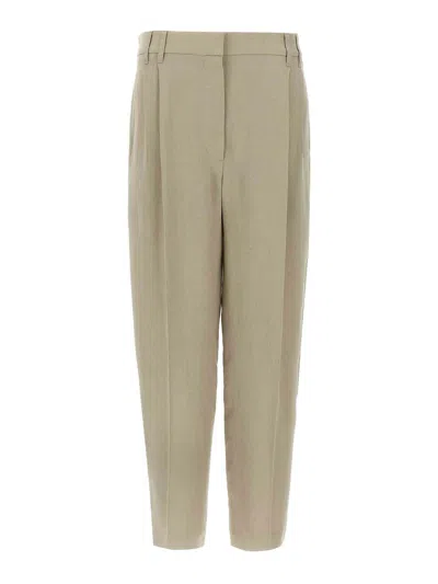 BRUNELLO CUCINELLI PANTALÓN CASUAL - BEIS
