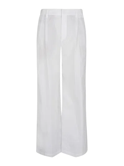 BRUNELLO CUCINELLI PANTALÓN CASUAL - BLANCO