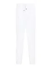 Brunello Cucinelli Tapered-leg Trousers In White