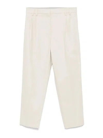 Brunello Cucinelli Pants In Brown