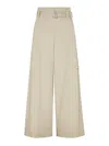 Brunello Cucinelli A-line Pants In Gray