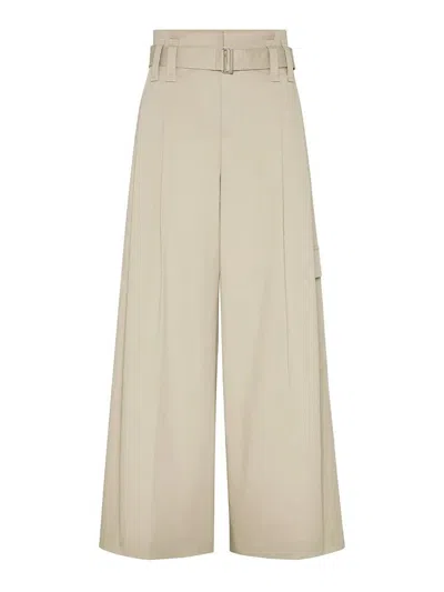 Brunello Cucinelli A-line Pants In Gray