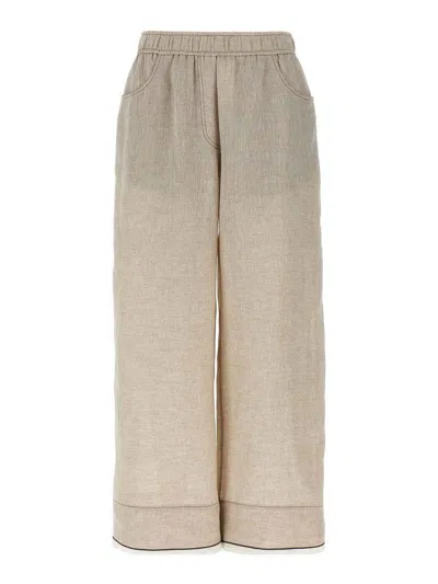BRUNELLO CUCINELLI PANTALÓN CASUAL - GRIS