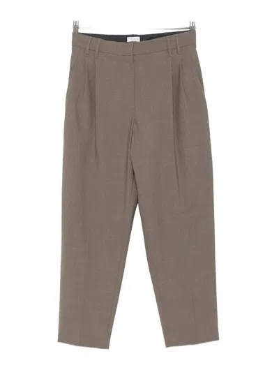 Brunello Cucinelli Slouchy Pants In Brown