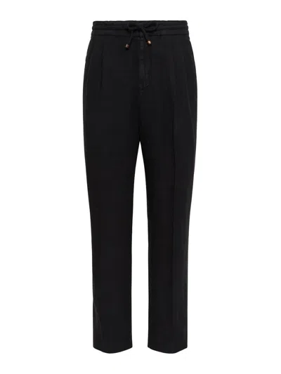 BRUNELLO CUCINELLI STRAIGHT SPORTS TROUSERS