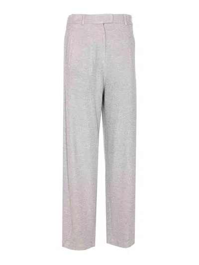 Brunello Cucinelli Pants In Metallic