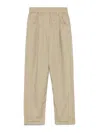 Brunello Cucinelli Women Lightweight Poplin Five-pocket Track Pants With Monili