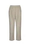 Brunello Cucinelli Pants In Madreperla