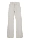 Brunello Cucinelli Pantalone Tinto In White