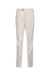 Brunello Cucinelli Velvet Pleated Trousers Featuring Pockets In C5797