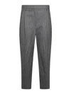 Brunello Cucinelli Trousers In Gris