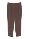 Brunello Cucinelli Tailored Jogger Pants In Brown