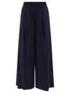 Brunello Cucinelli Pantaloni Larghi Trousers Blue In Blue