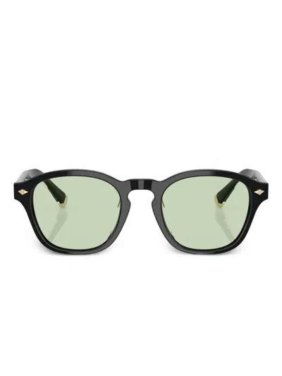 Brunello Cucinelli Pantos-frame Sunglasses In Black