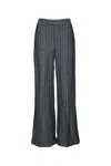 Brunello Cucinelli Grey Linen Trousers