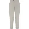 Brunello Cucinelli Men's Garment-dyed Leisure Fit Trousers